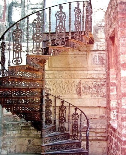 Spiral Staircase, Burgundy, France