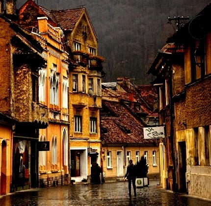 Ancient Street, Brasov, Romania
