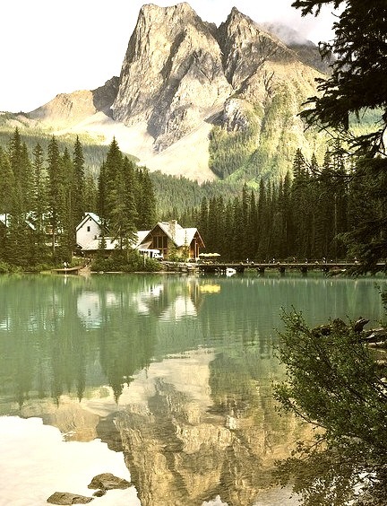 Summer, Emerald Lake, British Columbia, Canada