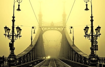 Foggy Day, Budapest, Hungary 
